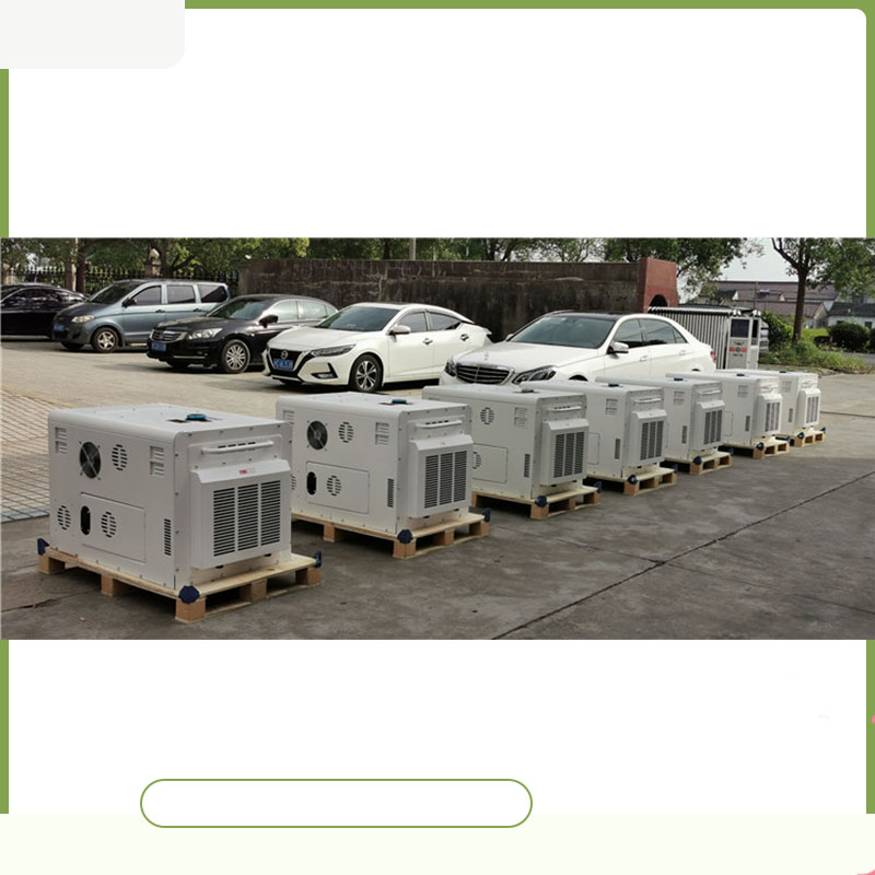 发往湖北的7套10千瓦静音柴油发电机